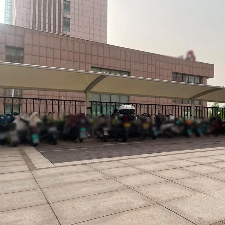 九江膜结构电动车棚