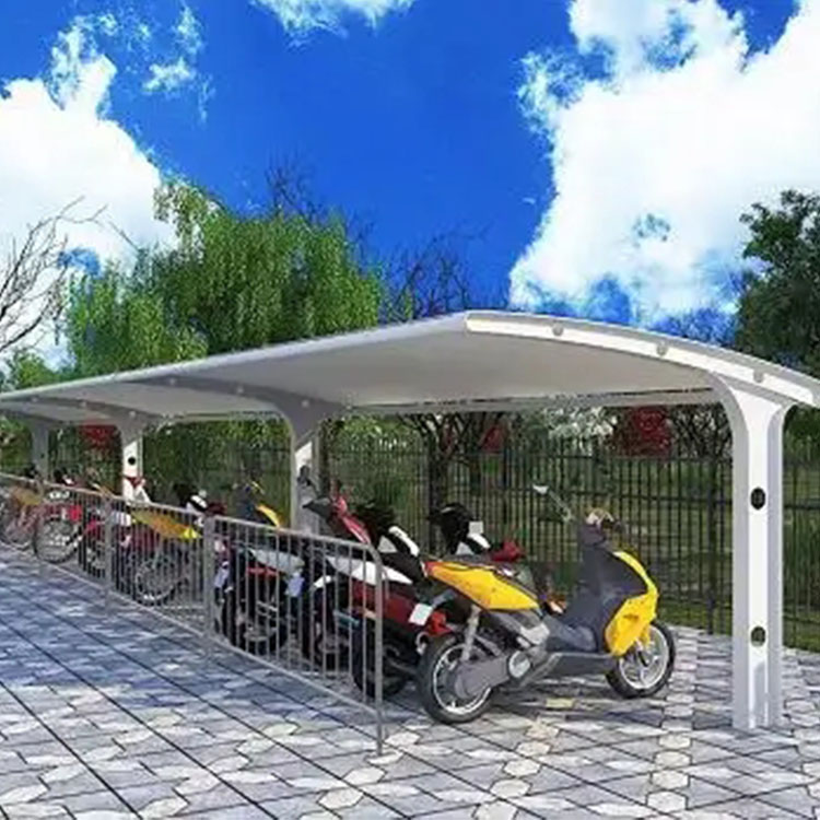 九江膜结构电动车棚